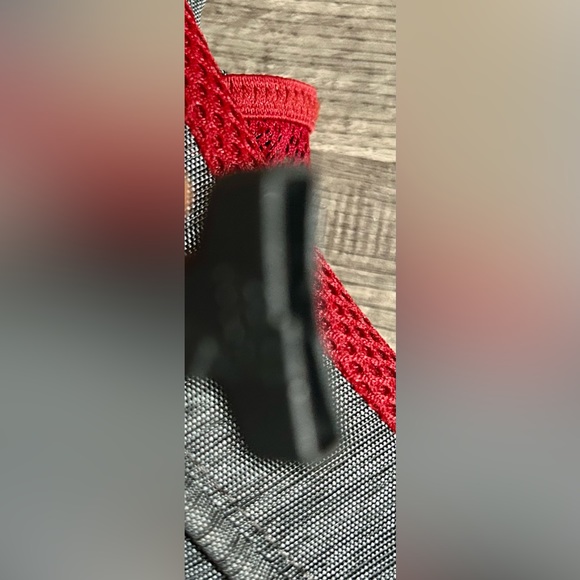 The North Face Pivoter Laptop Backpack Red/Gray - Unisex - Picture 12 of 12